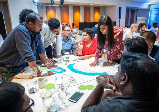Nilofer Tajuddin from Ooze leads one of 