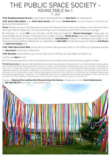 Invite to the first round table event ©
