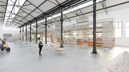 Mezzanine Structure © Ooze