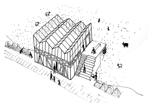 Concept sketch - the transparent 