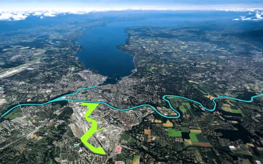 Location in Geneva (© Ooze)